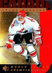 Shean Donovan #149 Hockey Cards 1994 SP Prices