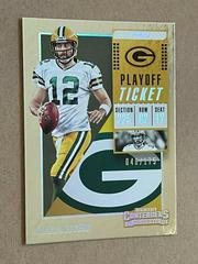 Aaron Rodgers [Playoff Ticket] #63 Football Cards 2018 Panini Contenders Prices