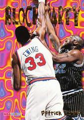 Patrick Ewing #9 Basketball Cards 1995 Hoops Block Party Prices