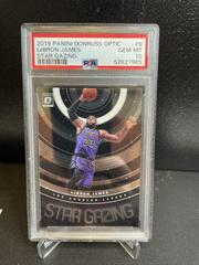 LeBron James #9 Basketball Cards 2019 Panini Donruss Optic Star Gazing Prices