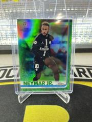 Neymar Jr [Green Refractor] #50 Soccer Cards 2018 Topps Chrome UEFA Champions League Prices