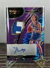 Josh Giddey [Purple Pulsar] #RS-JGD Basketball Cards 2021 Panini Select Rookie Signatures Prices