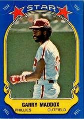Garry Maddox Baseball Cards 1981 Fleer Star Stickers Prices