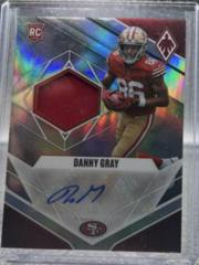 Danny Gray Football Cards 2022 Panini Phoenix RPS Rookie Auto Jersey Prices
