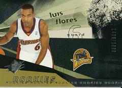 Luis Flores Basketball Cards 2004 Spx Prices