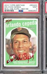 Orlando Cepeda [Red Ink] #ROAOC Baseball Cards 2008 Topps Heritage Real One Autographs Prices