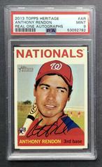 Anthony Rendon #AR Baseball Cards 2013 Topps Heritage Real One Autographs Prices