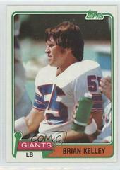 Brian Kelley Football Cards 1981 Topps Prices