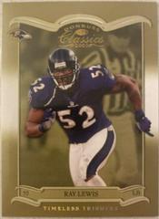 Ray Lewis [Timeless Tributes] Football Cards 2003 Panini Donruss Classics Prices