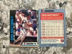 Don Mattingly Baseball Cards 1992 Jimmy Dean Prices