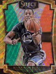 Harrison Barnes [Green Prizm Die Cut] #114 Basketball Cards 2015 Panini Select Prices