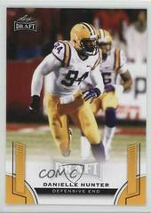 Danielle Hunter [Gold] #15 Football Cards 2015 Leaf Draft Prices