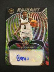Bones Hyland [Meta] #RSI-BON Basketball Cards 2021 Panini Spectra Radiant Signatures Prices