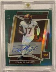 Terry McLaurin [Signature Green] #100 Football Cards 2022 Panini Rookies & Stars Prices