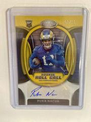 Puka Nacua [Gold Etch] #RRCS-16 Football Cards 2023 Panini Certified Rookie Roll Call Signatures Prices