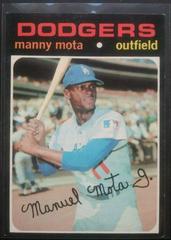 Manny Mota #112 Baseball Cards 1971 Topps Prices