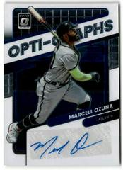 Marcell Ozuna Baseball Cards 2022 Panini Donruss Optic Optigraphs Prices