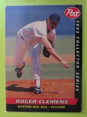 Roger Clemens #4 Baseball Cards 1993 Post Cereal Prices