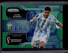 Julian Alvarez [Green] Soccer Cards 2022 Panini Prizm World Cup New Era Prices