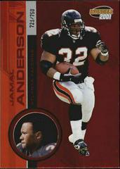 Jamal Anderson [Red] #8 Football Cards 2001 Pacific Invincible Prices