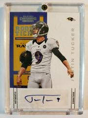 Justin Tucker [Autograph] #237 Football Cards 2012 Panini Contenders Prices