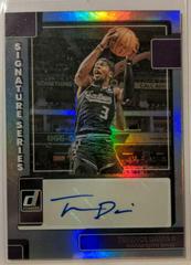 Terence Davis II #SS-TDV Basketball Cards 2022 Panini Donruss Signature Series Prices