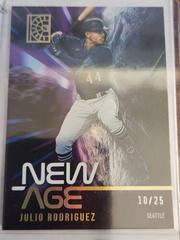 Julio Rodriguez [Holo Gold] #14 Baseball Cards 2022 Panini Capstone Prices