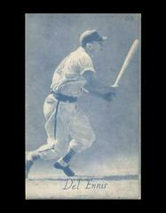 Del Ennis #60 Baseball Cards 1953 Canadian Exhibits Prices