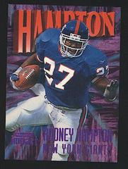 Rodney Hampton [Rave] #120 Football Cards 1997 Skybox Impact Prices