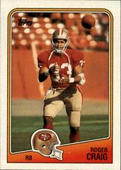 Roger Craig Football Cards 1988 Topps Prices