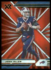 Josh Allen [Red] #10 Football Cards 2021 Panini XR Prices