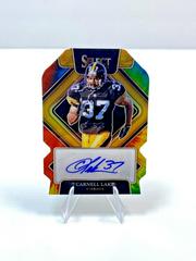 Carnell Lake [Tie Dye Die Cut] Football Cards 2021 Panini Select Signatures Prizm Prices