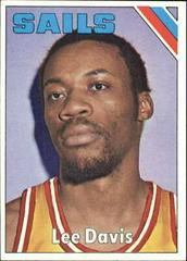 Lee Davis Basketball Cards 1975 Topps Prices