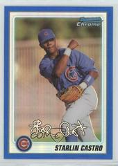 Starlin Castro [Blue Refractor] #BCP100 Baseball Cards 2010 Bowman Chrome Prospects Prices