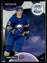 Jack Quinn Hockey Cards 2022 Upper Deck Synergy Light Up The Night Rookies Prices