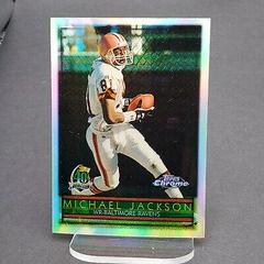 Michael Jackson [Refractor] Football Cards 1996 Topps Chrome Prices