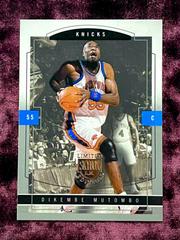 Dikembe Mutombo #47 Basketball Cards 2003 Skybox LE Prices