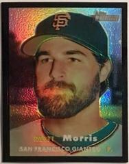 Matt Morris [Chrome Black Refractor] #14 Baseball Cards 2006 Topps Heritage Chrome Prices