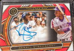 Darryl Strawberry [Red] Baseball Cards 2023 Topps Tribute to Nicknames Autographs Prices