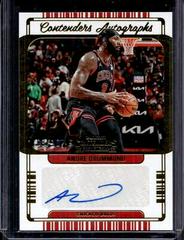 Andre Drummond [Gold] #CA-ADR Basketball Cards 2022 Panini Contenders Autographs Prices