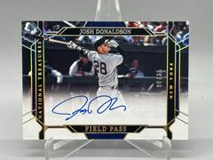 Josh Donaldson [Holo Gold] Baseball Cards 2022 Panini National Treasures Field Pass Signatures Prices