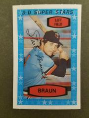 Steve Braun #41 Baseball Cards 1975 Kellogg's Prices