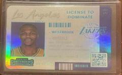 Russell Westbrook #17 Basketball Cards 2021 Panini Contenders License to Dominate Prices