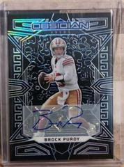 Brock Purdy #85 Football Cards 2023 Panini Obsidian Signature Prices