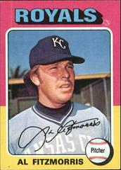 Al Fitzmorris #24 Baseball Cards 1975 Topps Prices