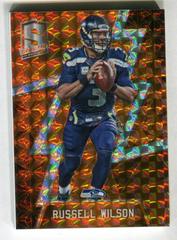 Russell Wilson [Neon Orange] Football Cards 2016 Panini Spectra Prices