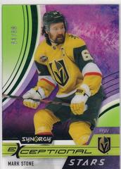 Mark Stone [Green] Hockey Cards 2021 Upper Deck Synergy Exceptional Stars Prices