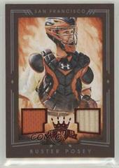Buster Posey [Materials Framed Red] #21 Baseball Cards 2015 Panini Diamond Kings Prices