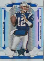 Tom Brady [Longevity Sapphire] #57 Football Cards 2008 Leaf Rookies & Stars Prices
