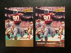 Rickey Dudley Football Cards 1996 Panini Score Board All Sport PPF Prices